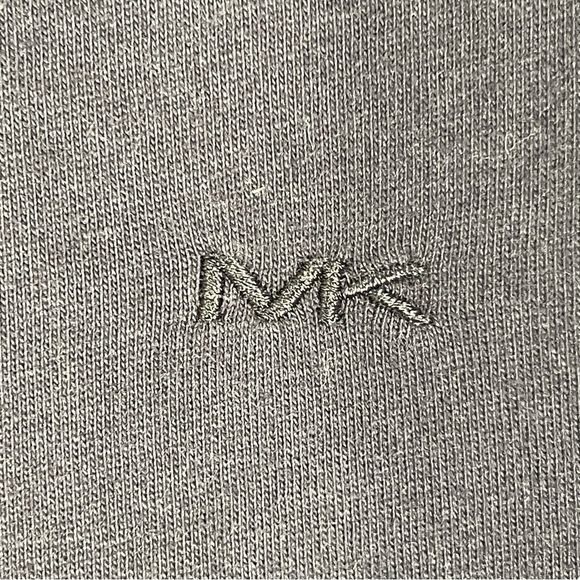 Michael Kors Mens Medium Pima Cotton Polo Shirt Blue Short Sleeve Pullover M - Picture 3 of 7